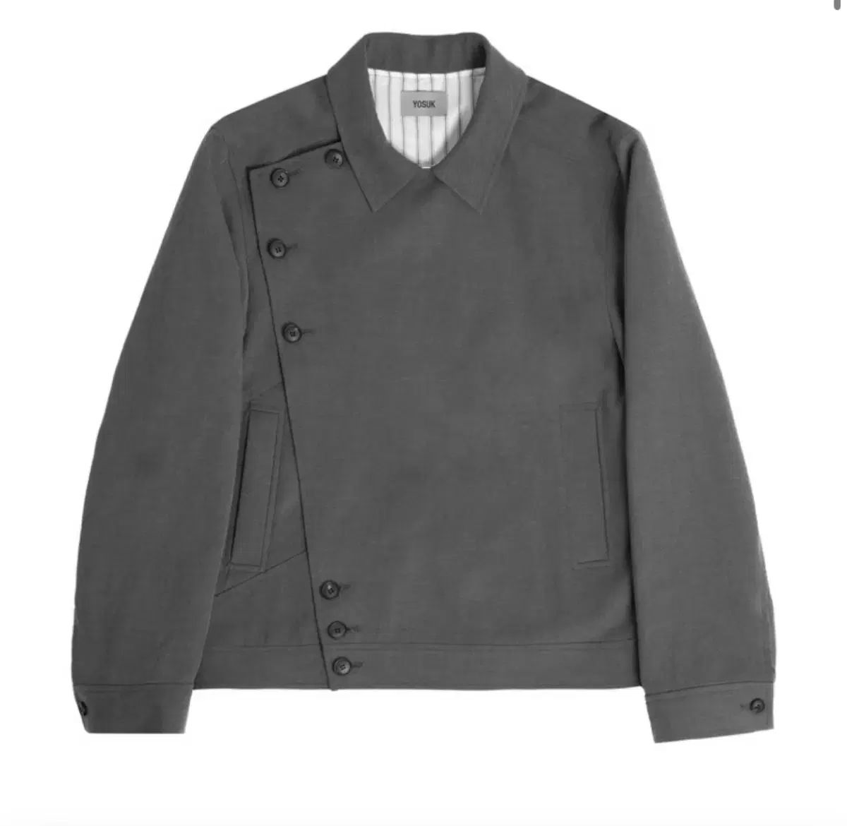 サイズ２) ヨソク Layered Jacket (Gray) 32,903円