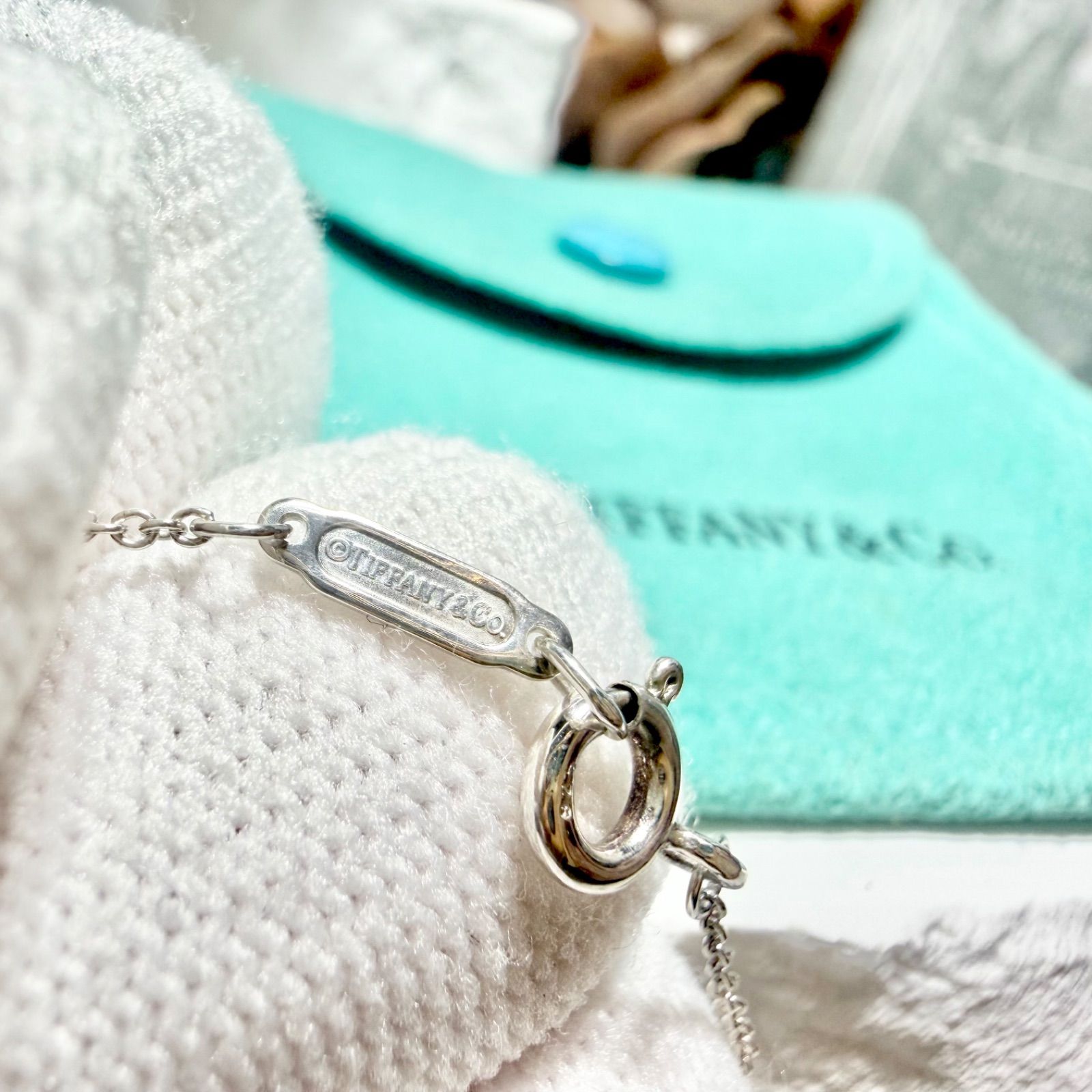 新品仕上済 TIFFANY ティファニー リターントゥ ダブルハート シルバー 