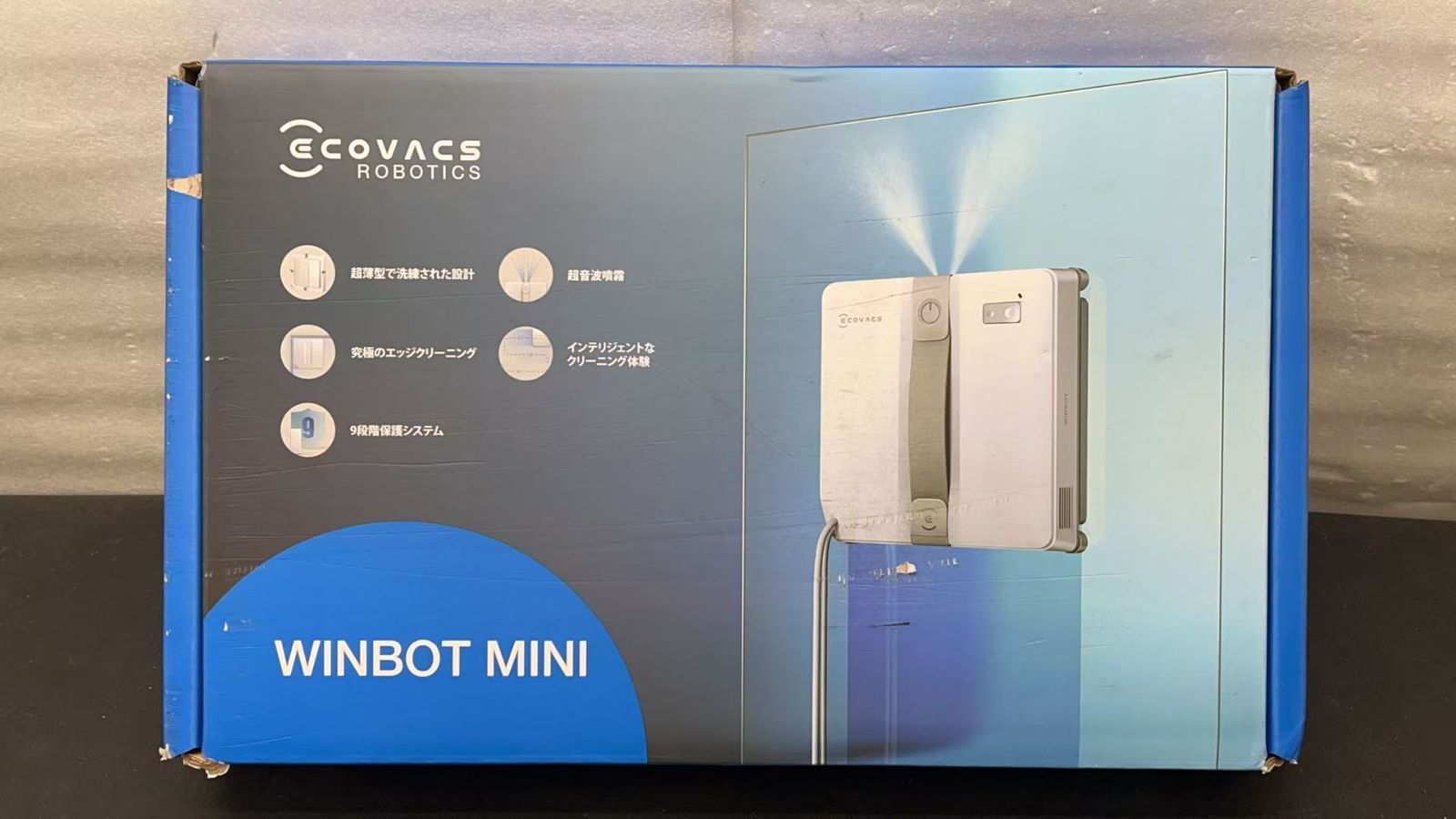 ECOVACS WINBOT MINI 窓掃除ロボット 掃除機 **4422572 【公式通販】