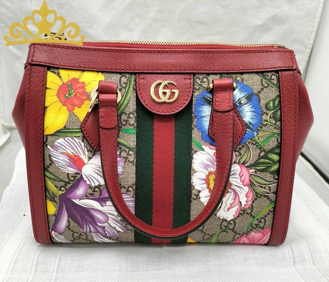 GUCCI オフィディア GGフローラ スモール 2way ハンドバッグ レディース グッチ