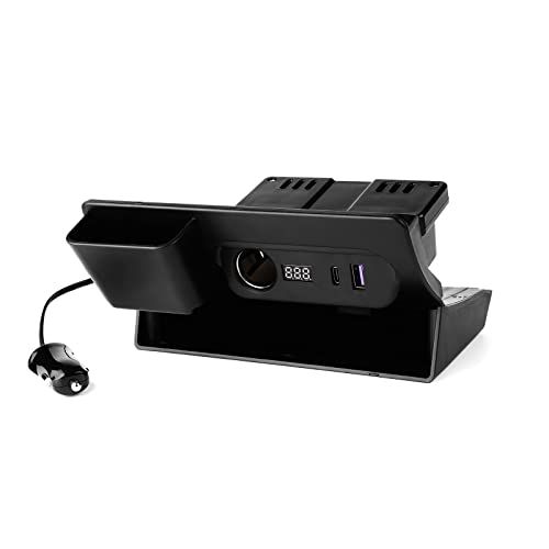 Mixsuper ハイエース 200系 増設電源ユニット レジアスエース 200 増設用キット 分配器 USB QC3.0 + Type-C PD シガーソケット 急速充電 電源ユニット HIACE 200 電源ソケット 車両電圧計付 電源増 493f9cbc 6,104円