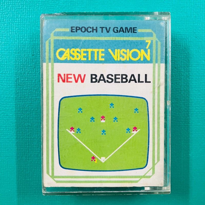 【ケースあり】カセットビジョン NEW BASEBALL ニューベースボール エポックTVゲーム CASSETTE VISION