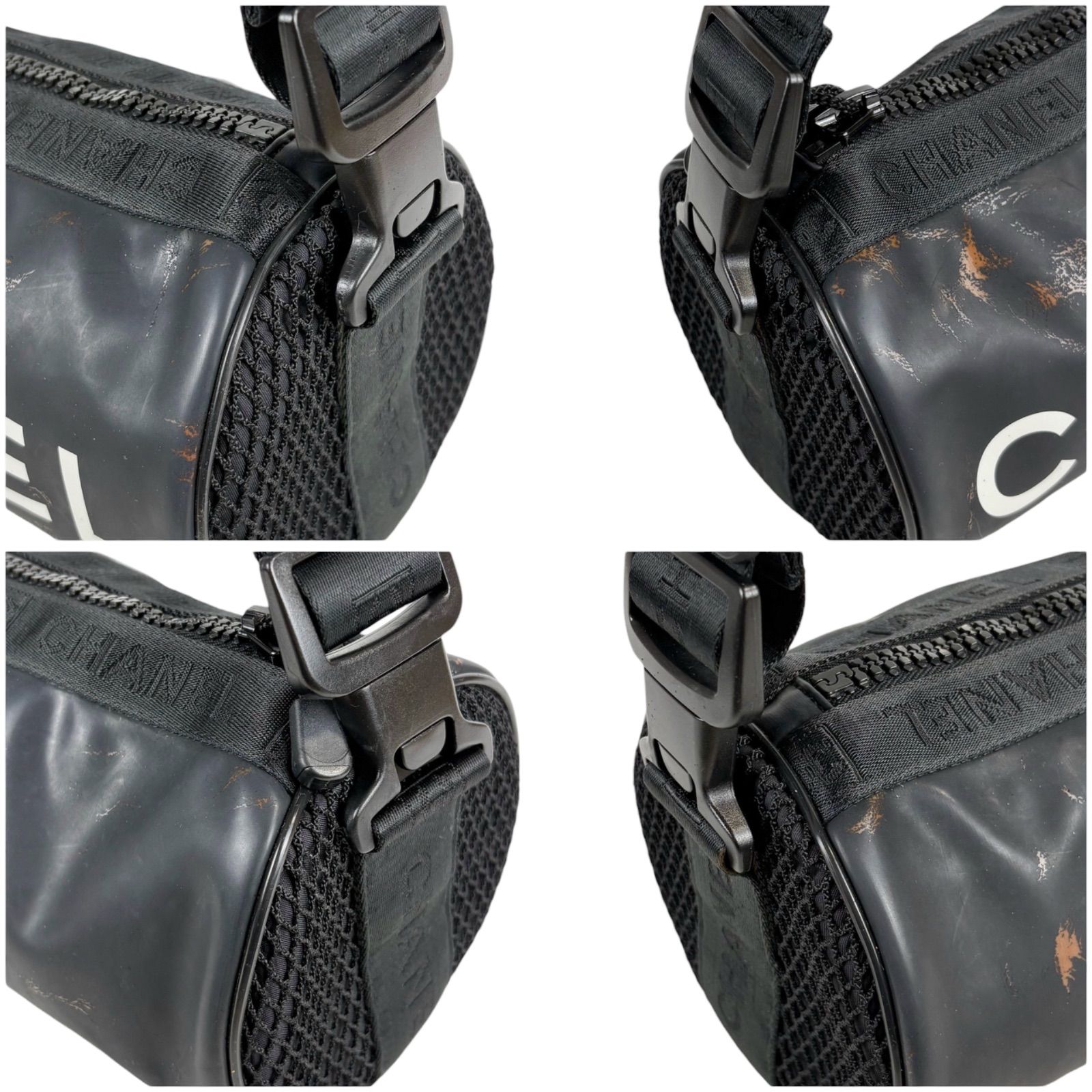 シャネル CHANEL スポーツライン 筒型 ワンショルダーバッグ 