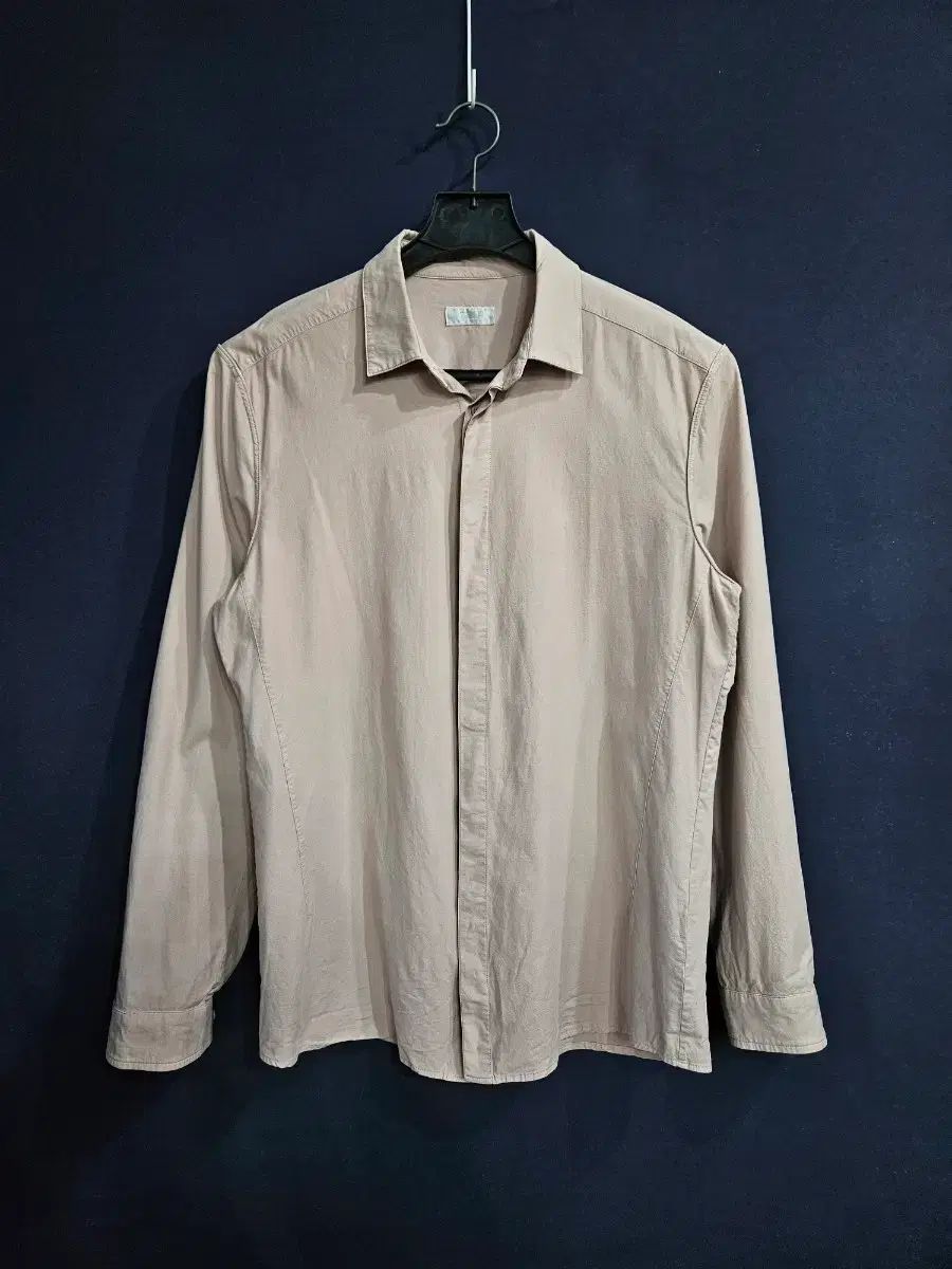 TIME HOMME ライトピンク メンズ スリムフィット 105 長袖シャツ