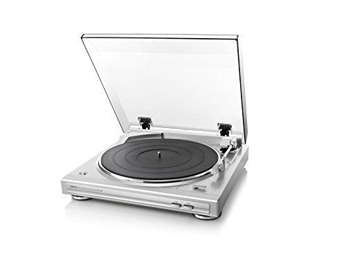 デノン Denon DP-29F アナログレコードプレーヤー フォノイコライザー付 フルオート カートリッジ付属 シルバー DP-29FSas