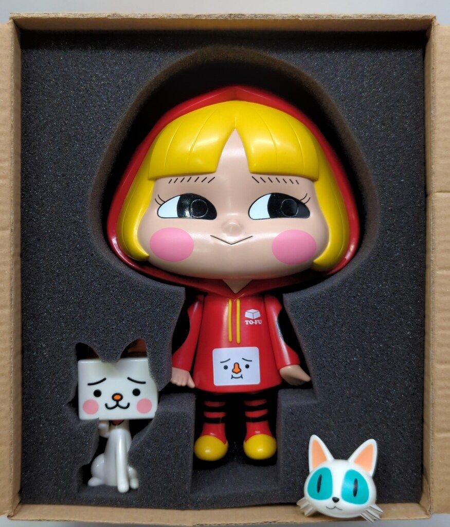 DEVILROBOTS SOUL OF SOFT VINYL ARTIST SERIES UNBOX INDUSTRIES Mari meets To-Fu Oyako 黄髪