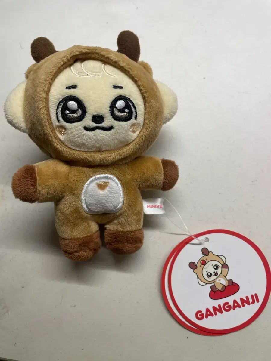 アン・ユジン(AN YUJIN) カンアンジ(GANGANJI) クリスマス 限定モデル PLUSH ぬいぐるみ (タグ付き)