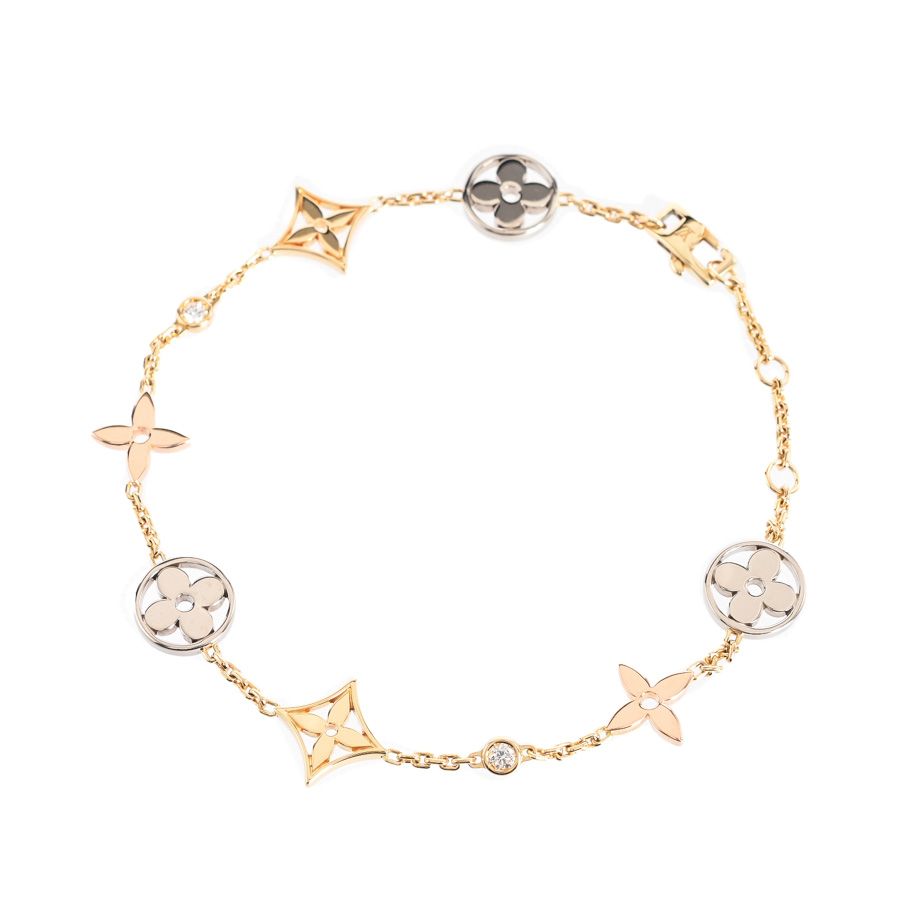 LOUIS VUITTON ルイヴィトン ブレスレット モノグラムイディール Q95286