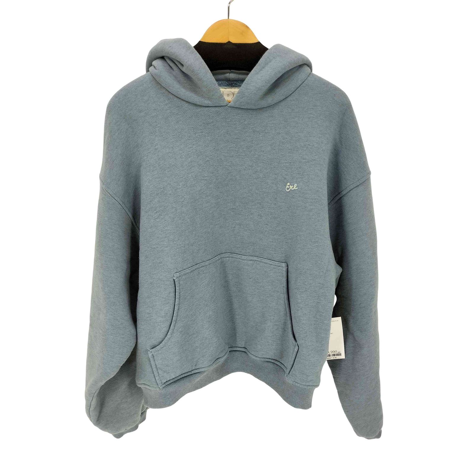 イーアールエル ERL UNISEX HEATHERED HOODIE KNIT メンズ import：M