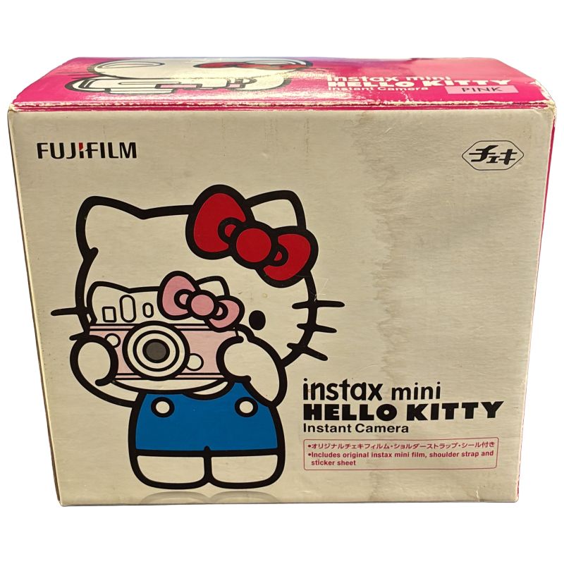 C99T FUJIFILM インスタントカメラ チェキ instax mini ハローキティ INS MINI KIT CAMERA PK