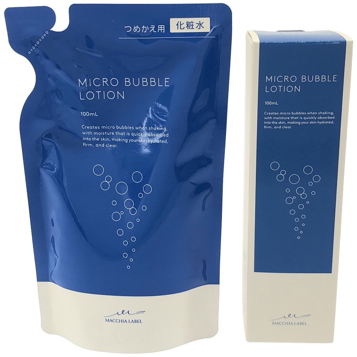 2個セット】マキアレイベル マイクロバブルローション 100ml 詰替