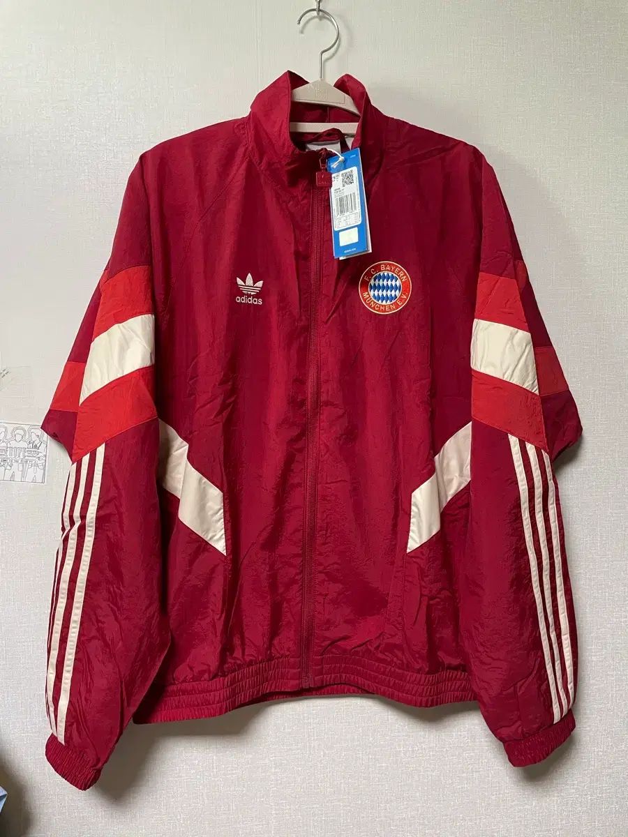 24-25 FCバイエルン・ミュンヘン adidas オリジナル トラックジャージ ジャケット ウィンドブレーカー