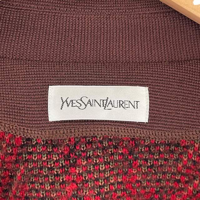 イヴサンローラン YVES SAINT LAURENT ニットジャケット カーディガン