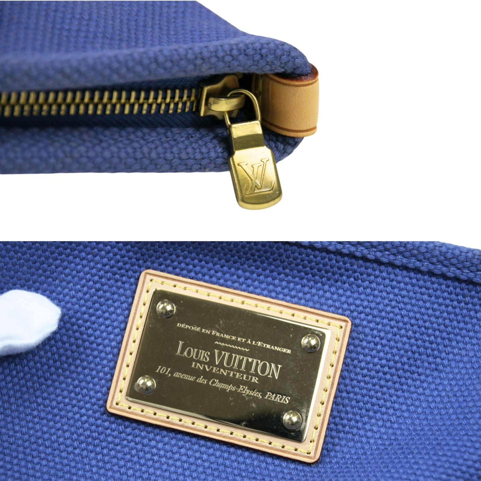 中古】LOUIS VUITTON ルイヴィトン アンティグア ポシェットプラットPM 
