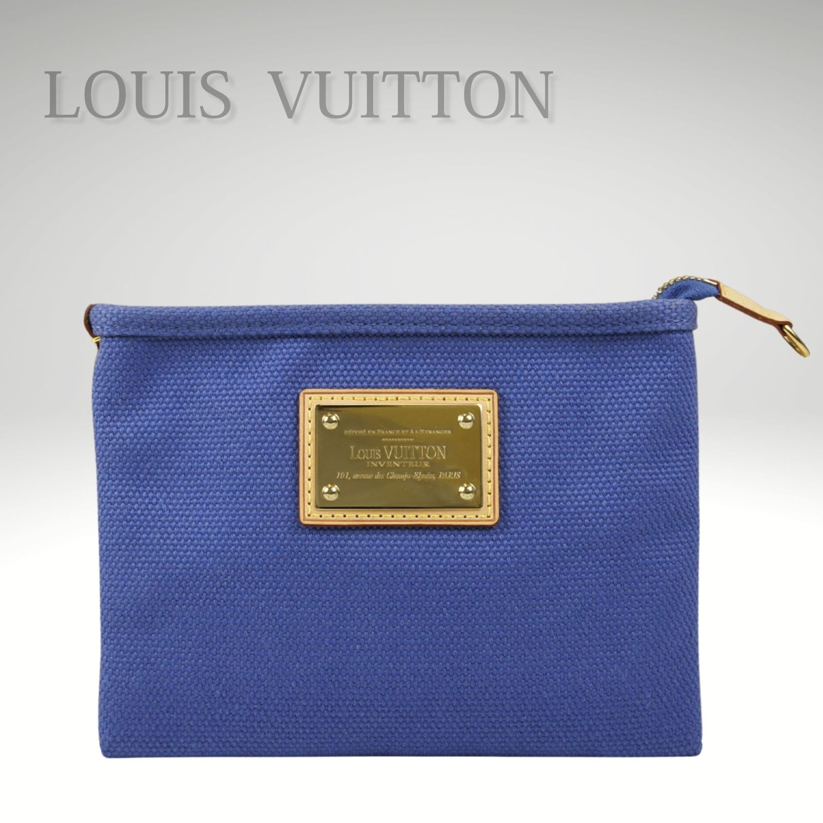 中古】LOUIS VUITTON ルイヴィトン アンティグア ポシェットプラットPM 