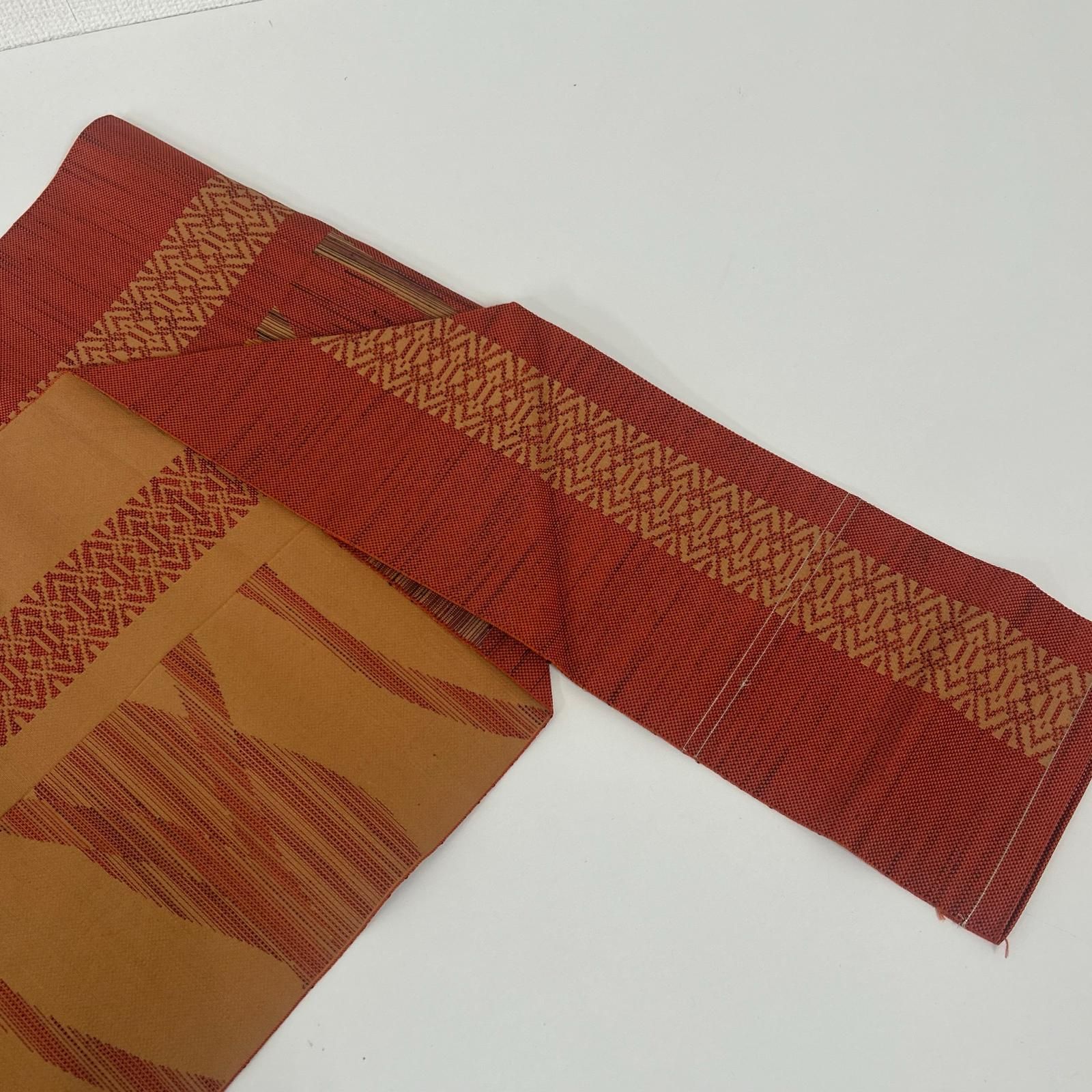【新品】変わり織　八寸名古屋帯　正絹 名古屋帯 正絹 織柄 粋なデザイン 八寸 MA-4077 - メルカリ