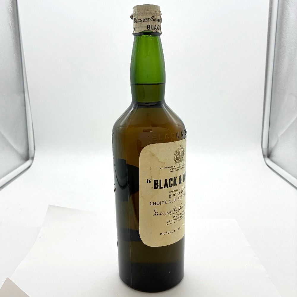 BLACK & WHITE 1970年古酒 ウイスキー - メルカリ