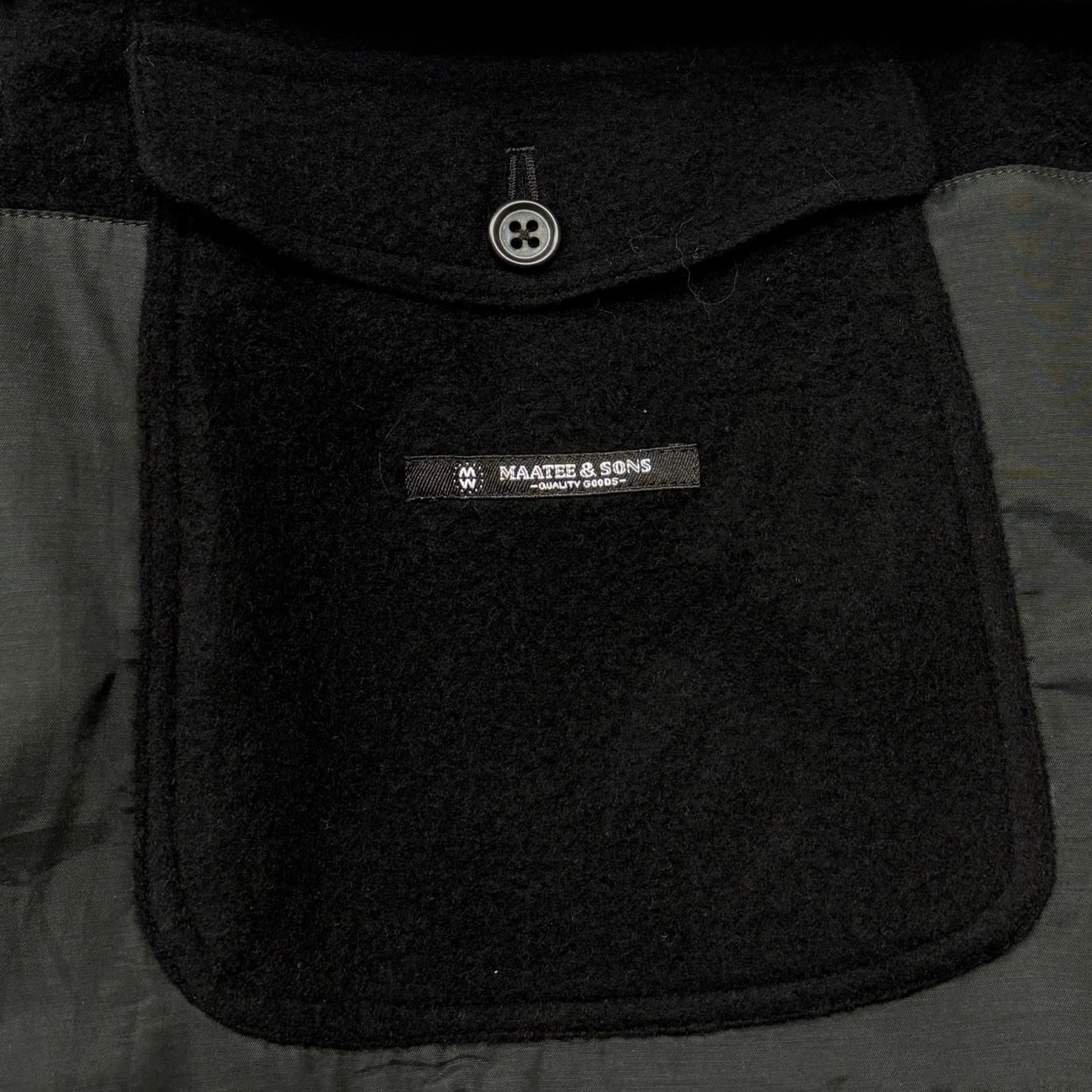 参考上代176000円 MAATEE&SONS 25AW OVERCOAT オーバーコート