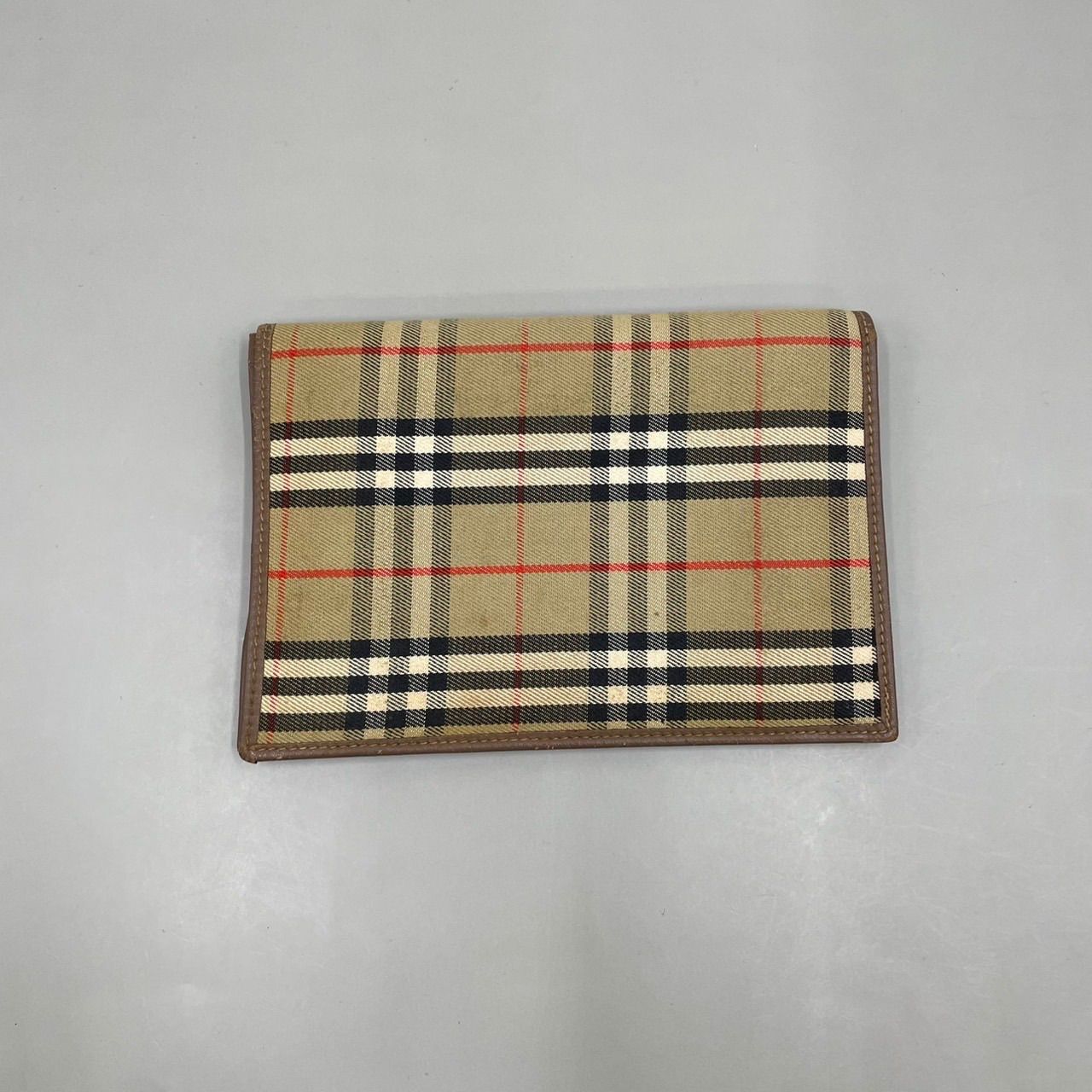 未使用品⭐︎バーバリー ベージュレザー 内側ノバチェック ショルダー 
