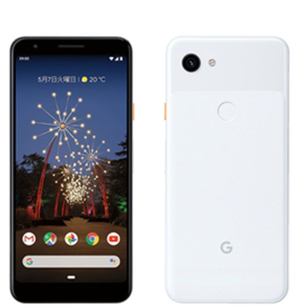 【中古】 Google Pixel3a Clearly White SIMフリー 本体 ソフトバンク スマホ【送料無料】 gp3asbw7mtm