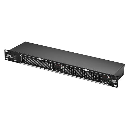 Btuty デュアルチャンネル 15バンドイコライザー 1U ラックマウント EQ-215 (黒)wb b4d136ec