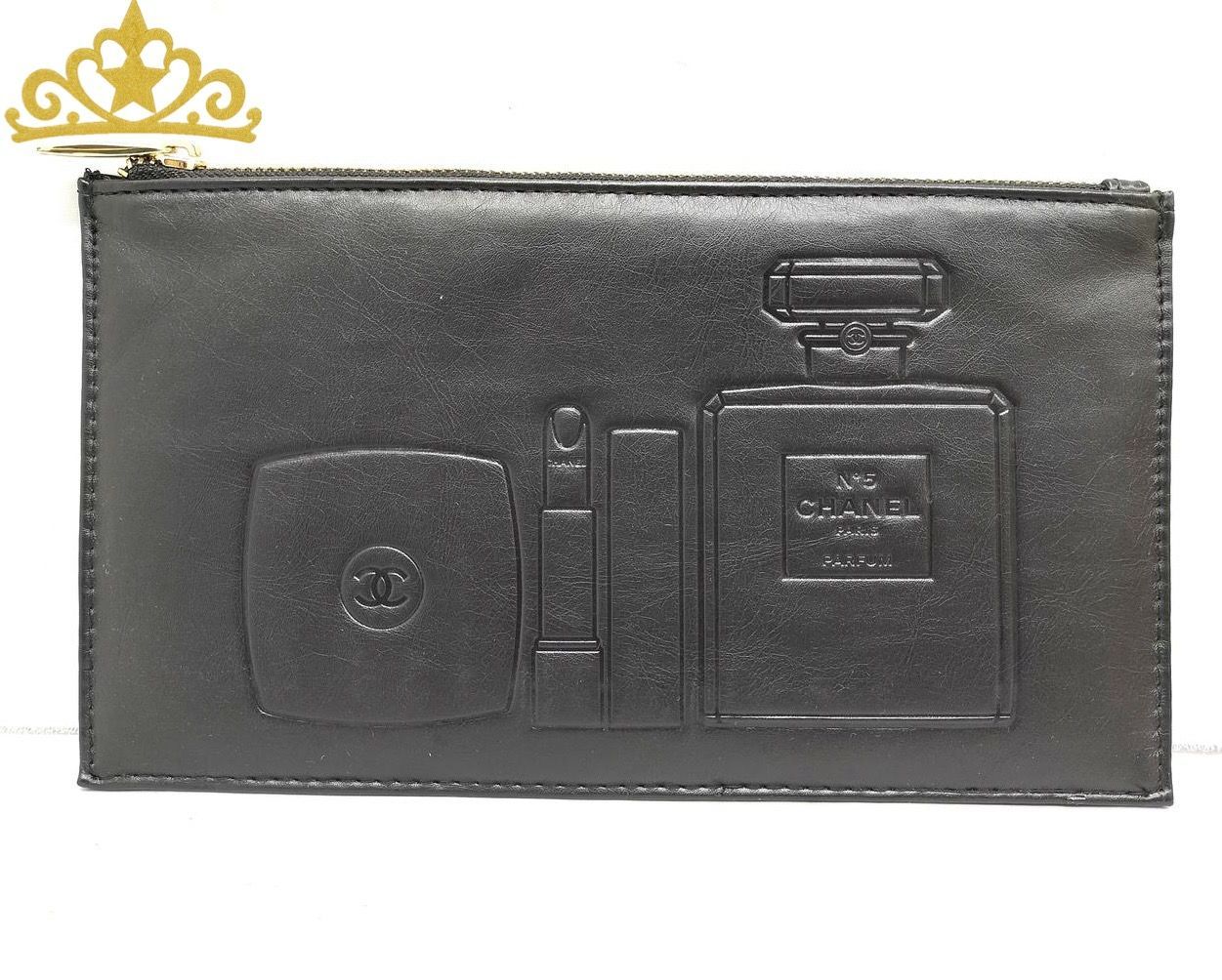 CHANEL コスメモチーフ コスメポーチ レディース ブラック シャネル 化粧ポーチ