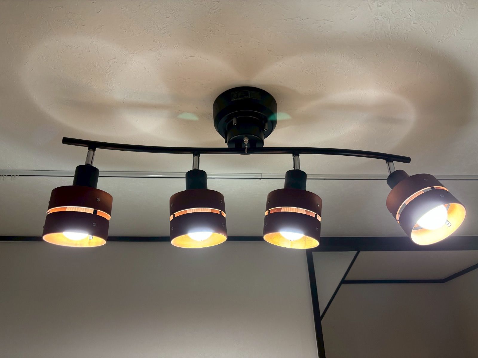 【引き取り、配達限定】シーリングライト 4電球用タイプ 4灯 電球付き リモコン付きラコルト raccolto リモコン シーリングライト 照明用リモコン