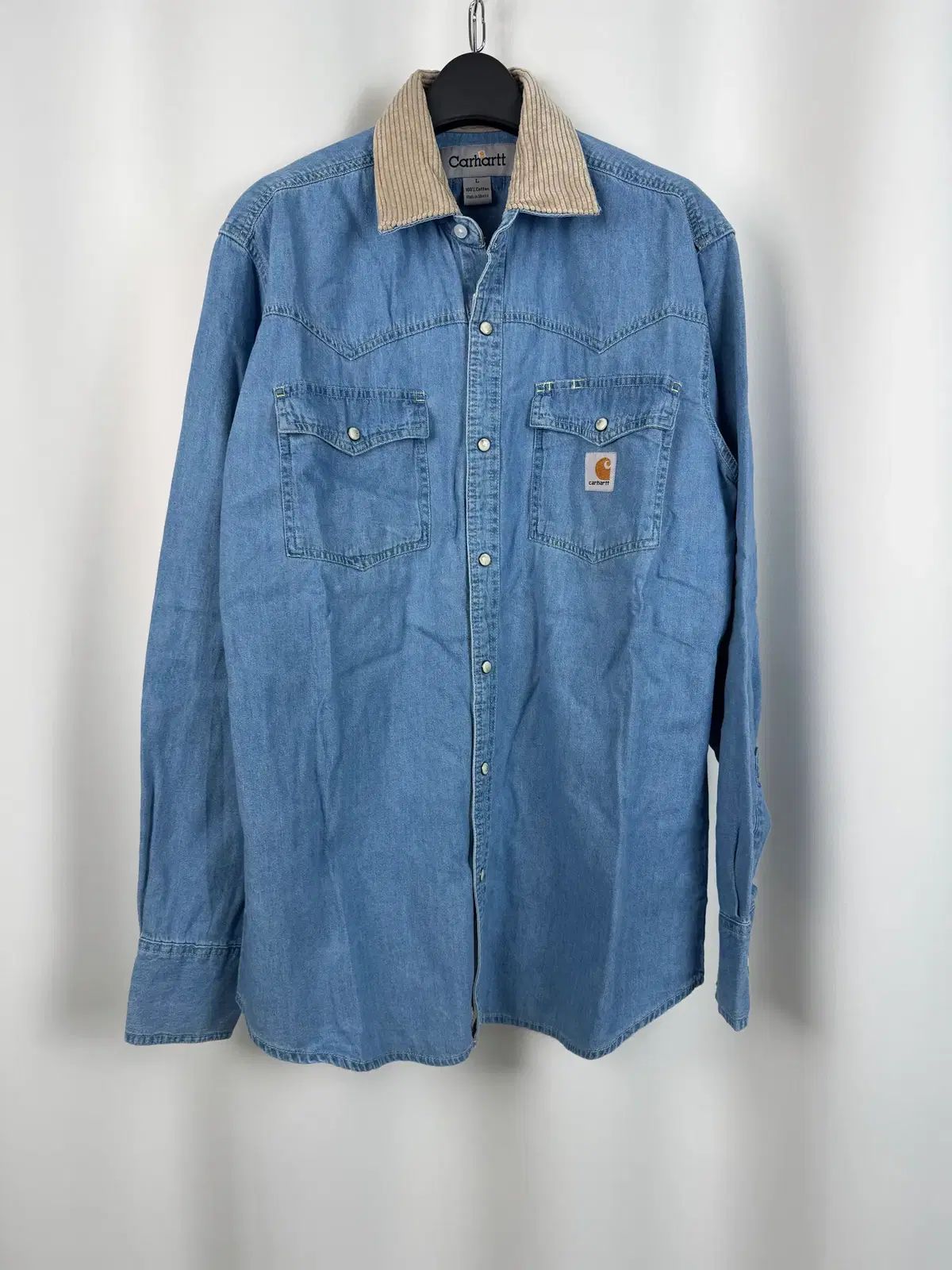 b488) Carhartt カーハート ウォーク デニムシャツ