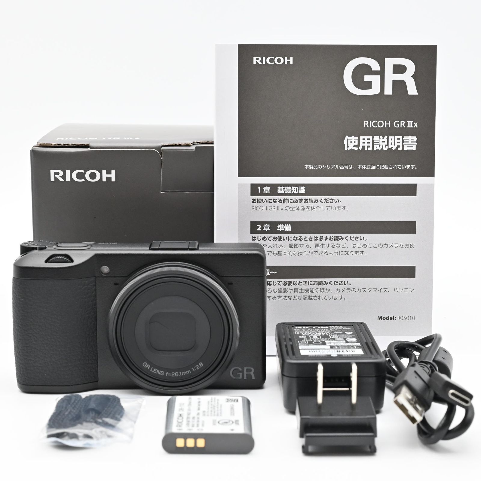 RICOH GR IIIx　ショット数 104回 極上品