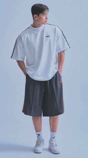 (新品) BORN TO WIN バミューダ パンツ 機能性 2size チャコール 圧倒 VOLANTE