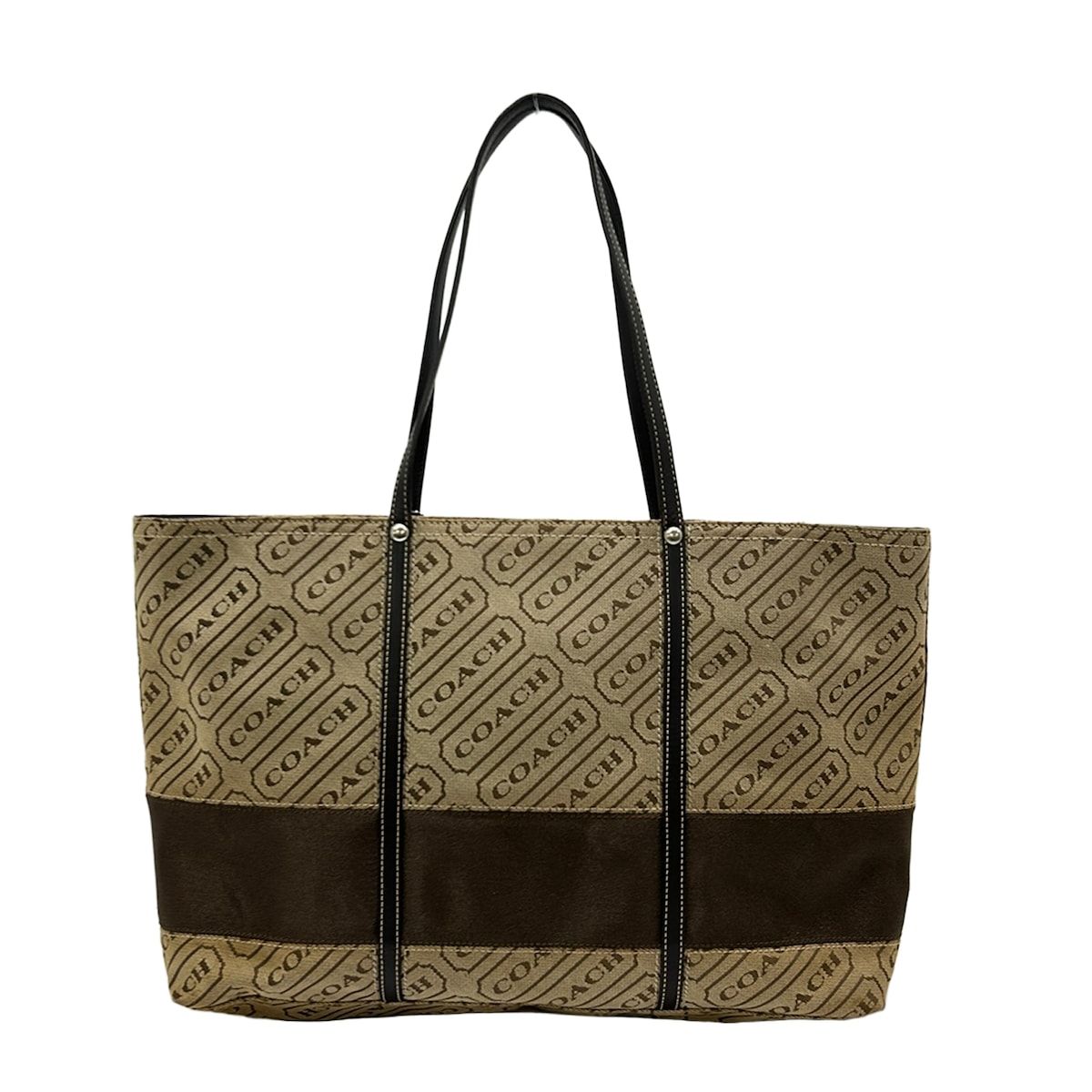 COACH(コーチ) トートバッグ ロゼンジ・ラージトート 12253 ベージュ 