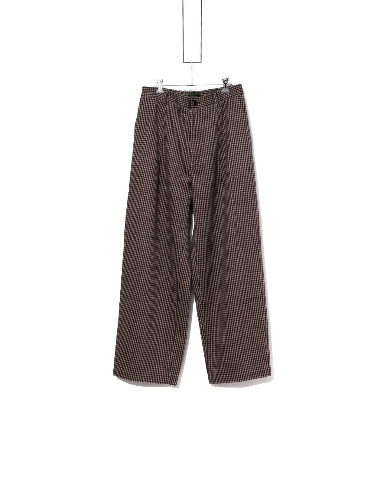 SOE READY TO WEAR　ソーイ　ギンガムチェックワイドパンツ1263-60-005-23