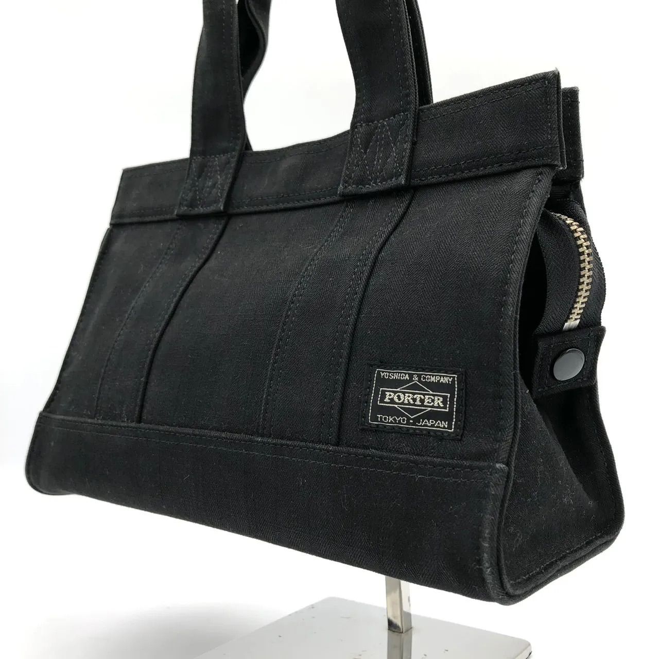 PORTER ポーター 吉田カバン キャンバス トートバッグ ブラック 黒 