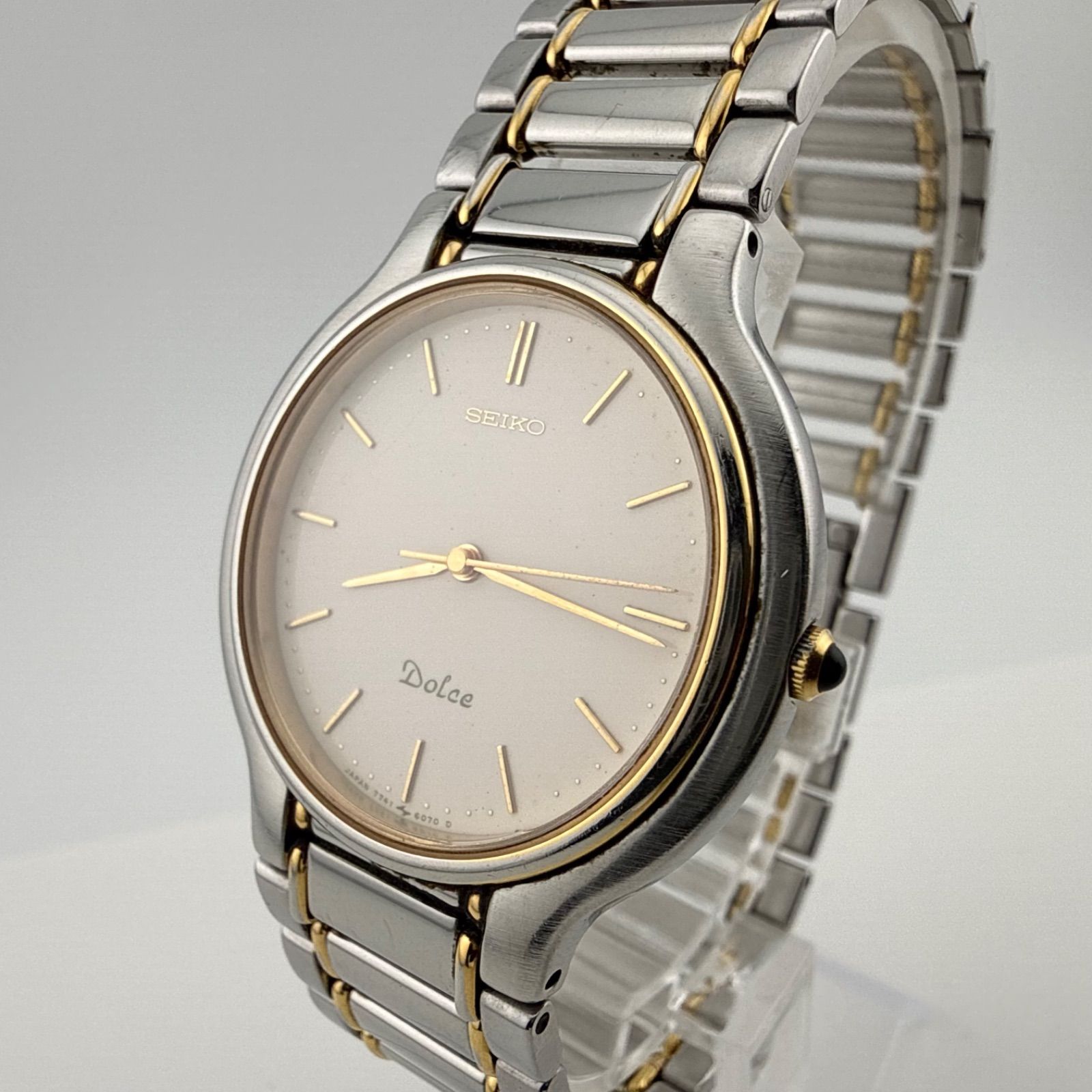 SEIKO 7741-6050 セイコー DOLCE ドルチェ メンズ 腕時計 クォーツ 