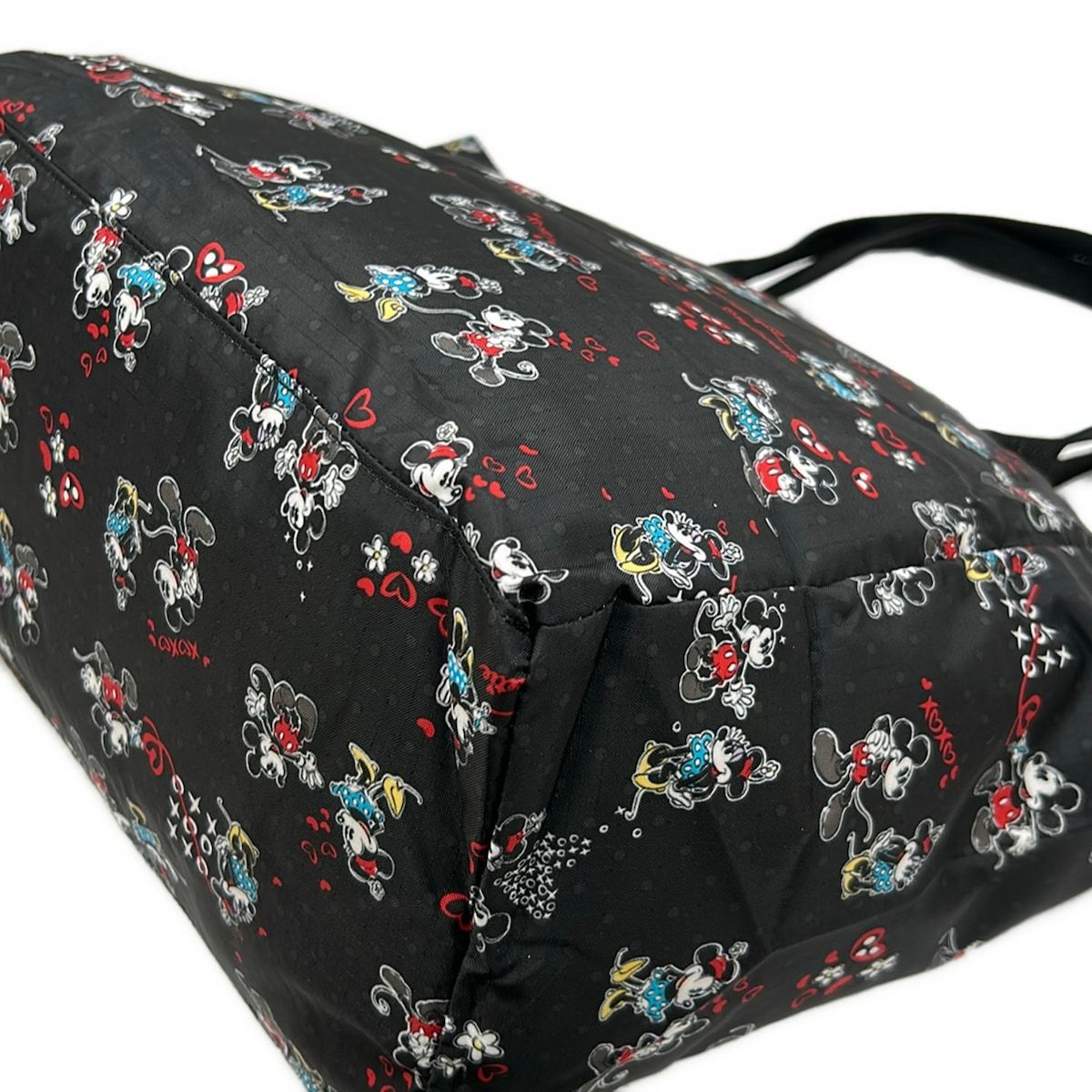 LESPORTSAC(レスポートサック) ショルダーバッグ新品同様 - 黒×レッド 