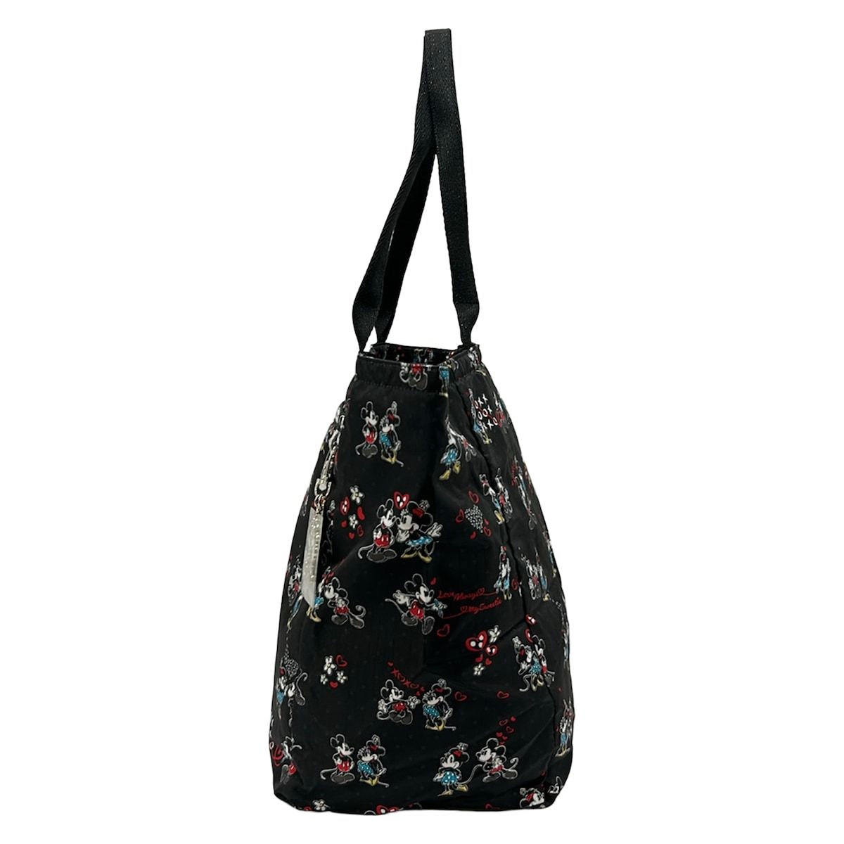 LESPORTSAC(レスポートサック) ショルダーバッグ新品同様 - 黒×レッド 