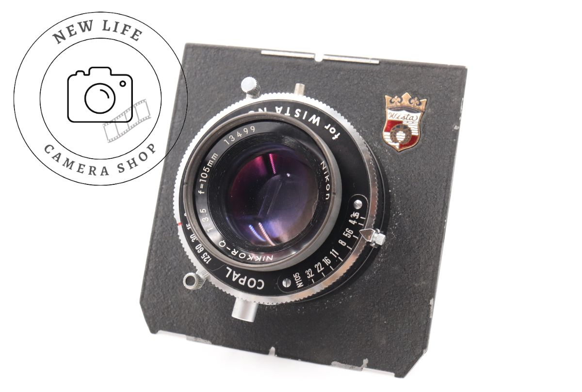 良上品☆ニコン Nikon NIKKOR-Q f3.5 105mm Lens 大判レンズ ###17760