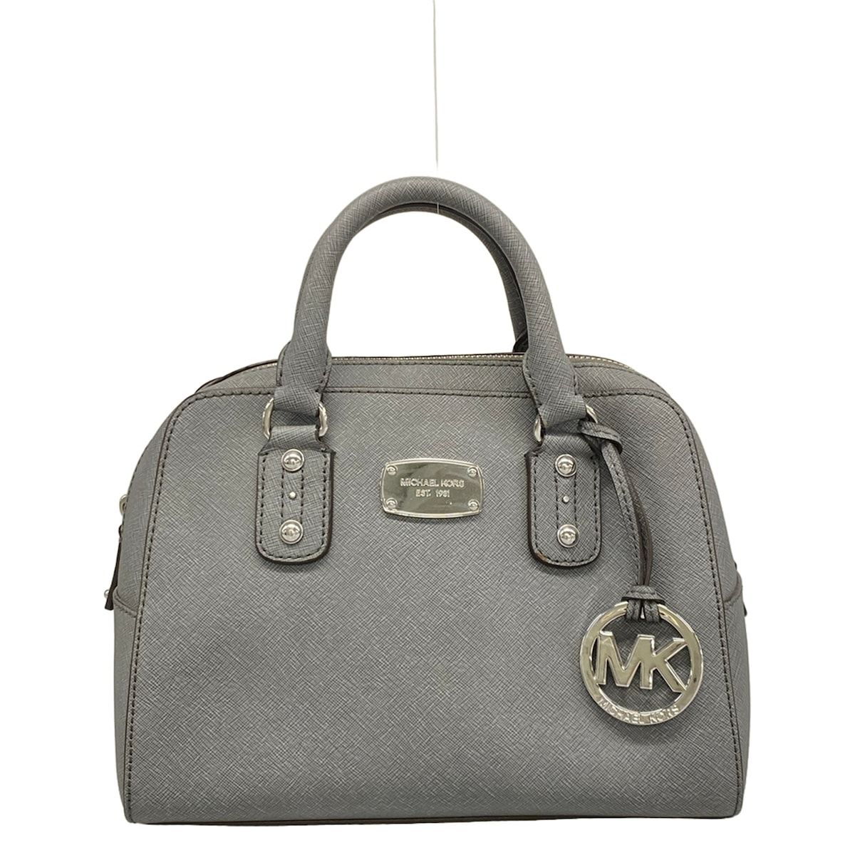 MICHAEL KORS(マイケルコース) ハンドバッグ - グレー レザー