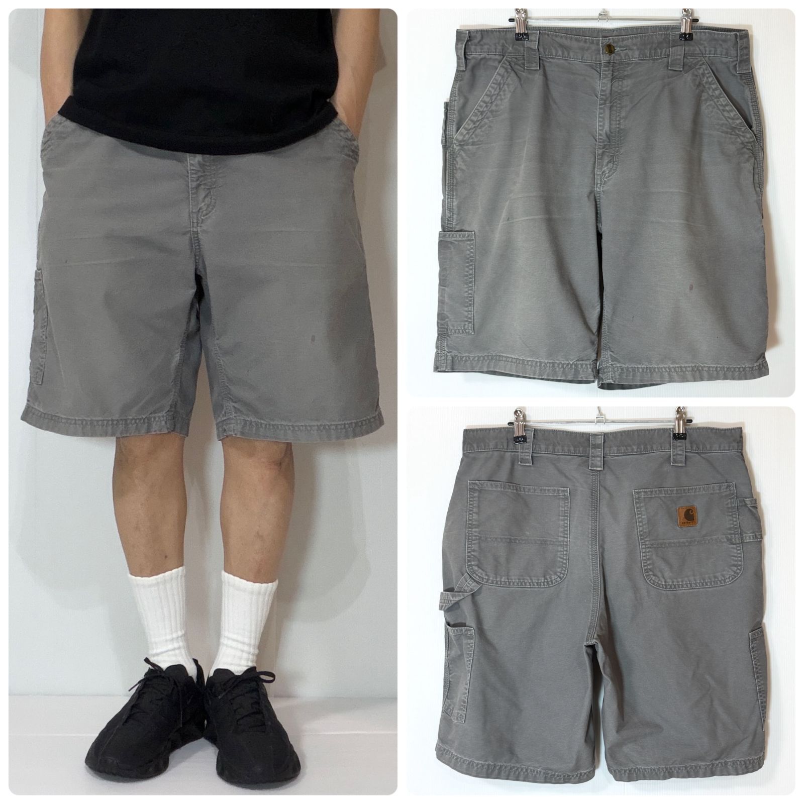 良サイズ Carhartt カーハート ライトダック ペインター ショート