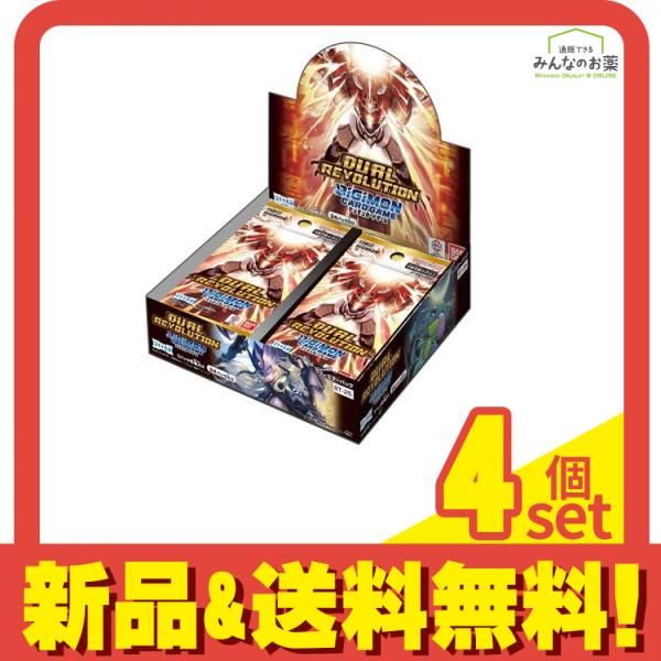 デジモンカードゲーム ブースターパック BT-25 DUAL REVOLUTION 24パック入BOX 4個セット まとめ売り