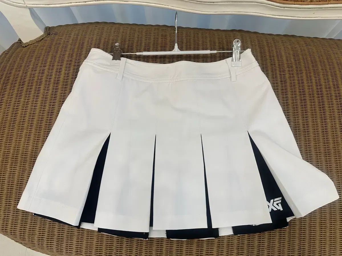 PXG 白 プリーツ ゴルフ スカート 正品 XS