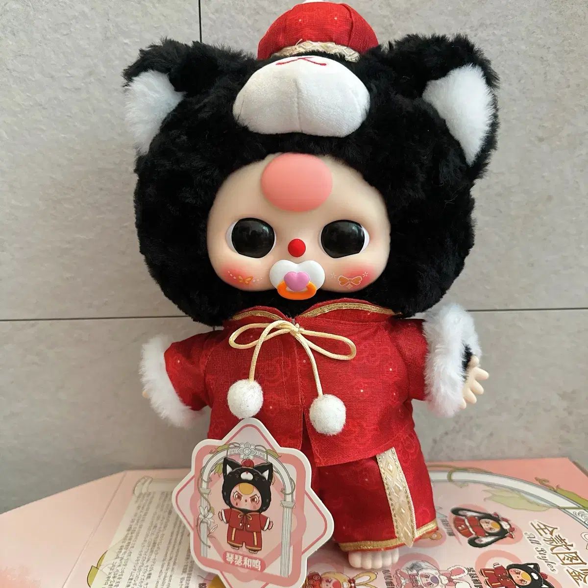 ベイビー쓰리400% ウェディング 新郎 黒猫