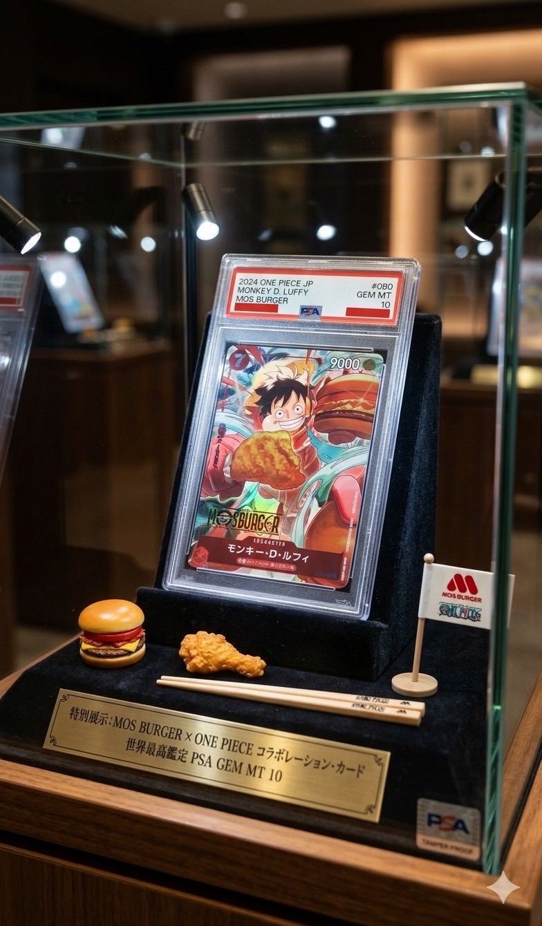 PSA10 ワンピース モスバーガー プロモ ルフィ 146618288 ✓【PSA10】ワンピース モンキー・D・ルフィ#080 プロモ モスバーガー