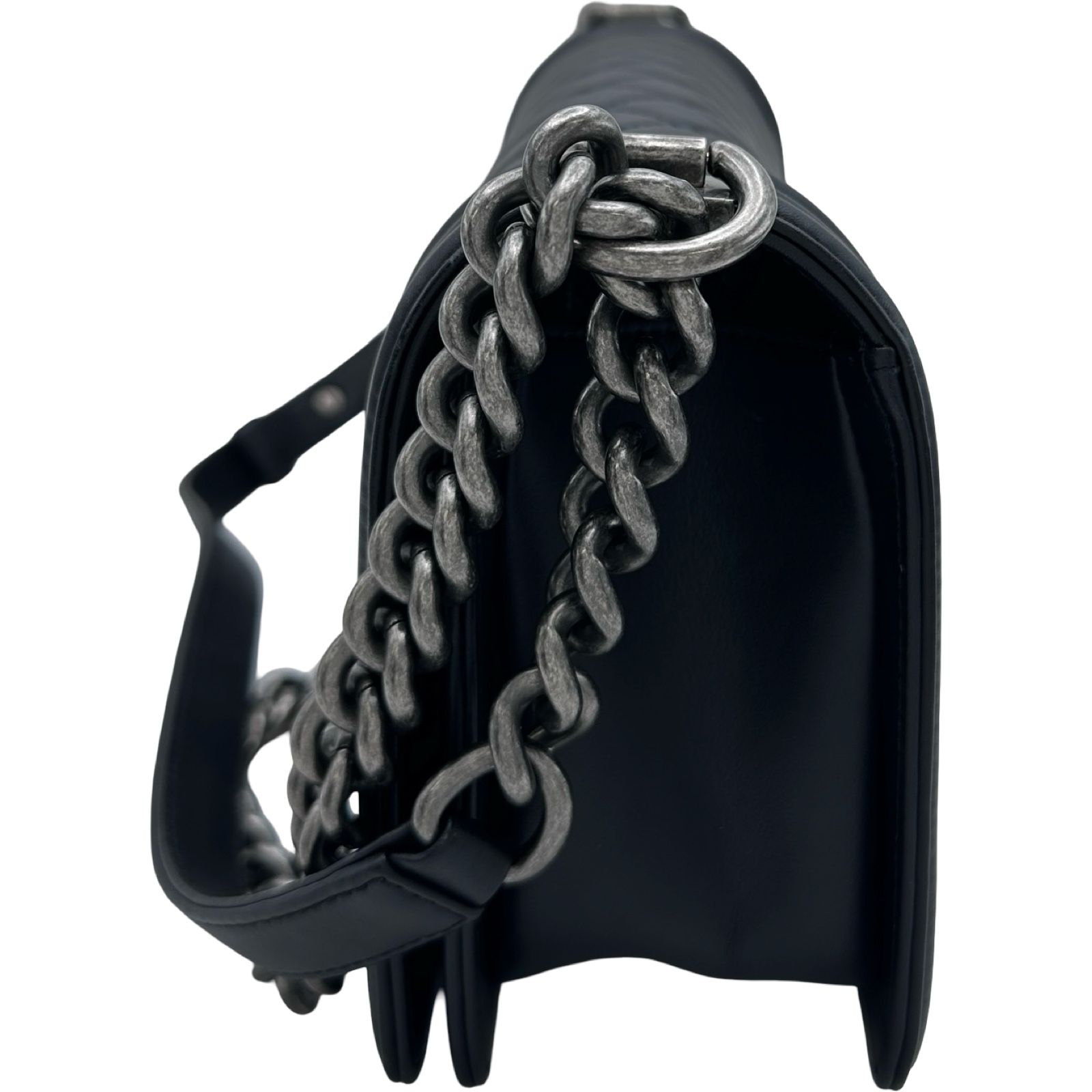 シャネル CHANEL ボーイシャネル25 A67086 29番台 ブラック×シルバー 