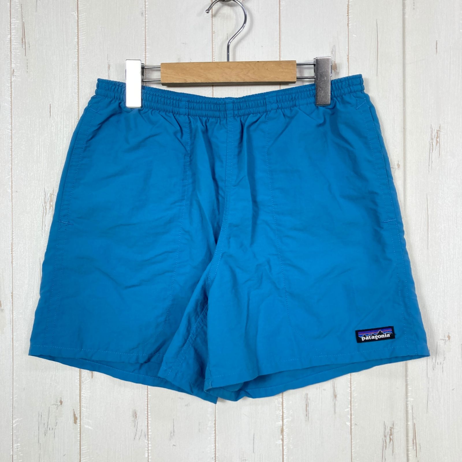 ✉️Men's S ブルー系 2016 Patagonia ( パタゴニア ) バギーズ ショーツ 5インチ Baggies Shorts 5 in CTYB Catalyst Blue ナイロン ウェア ボトムス ショーツ ショートパンツ