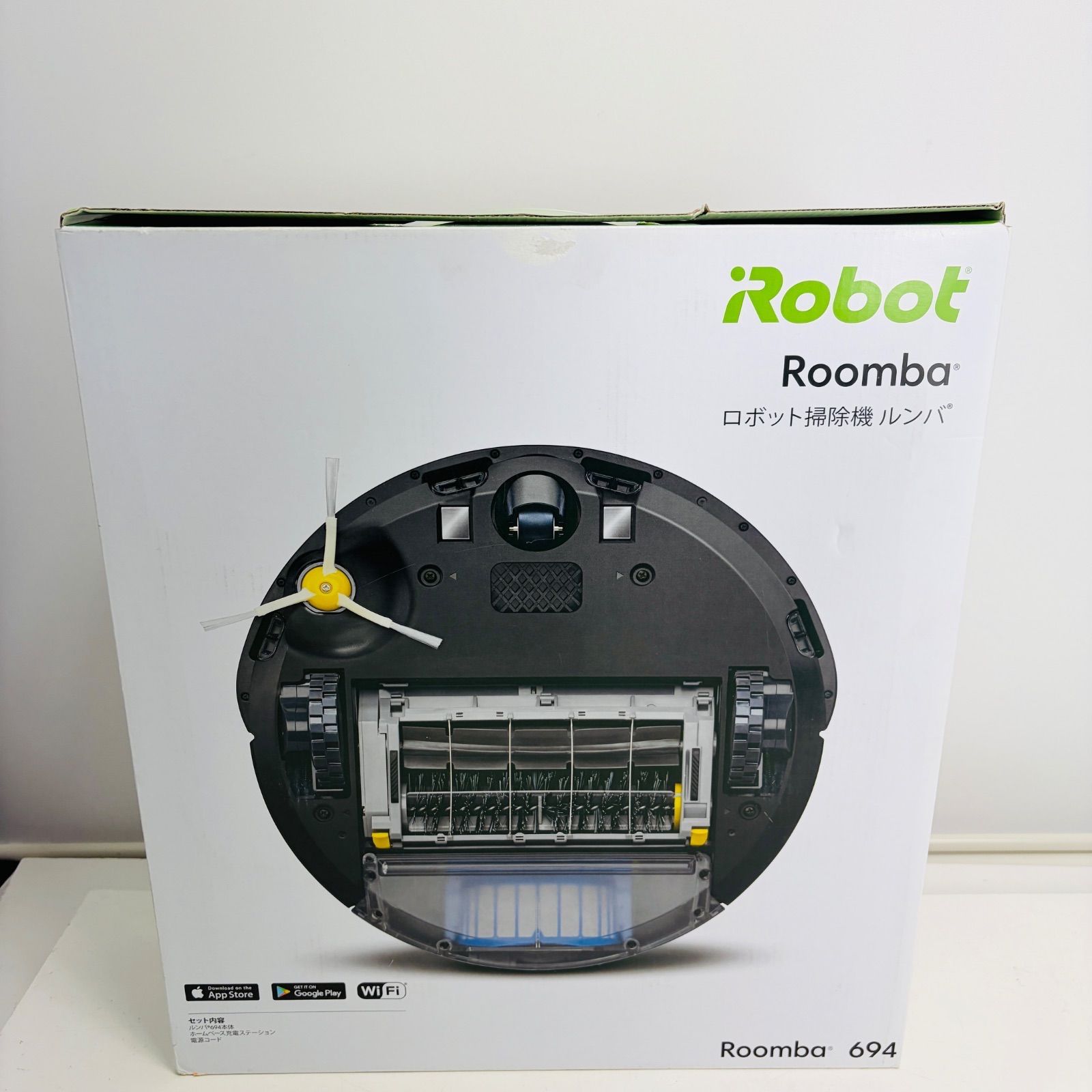 新品未使用】アイロボット ルンバ 694 ロボット掃除機 シルバー Roomba 