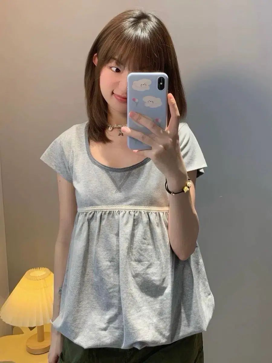 ISSEY MIYAKE イッセイミヤケ レイ バルーン Tシャツ グレー 2サイズ