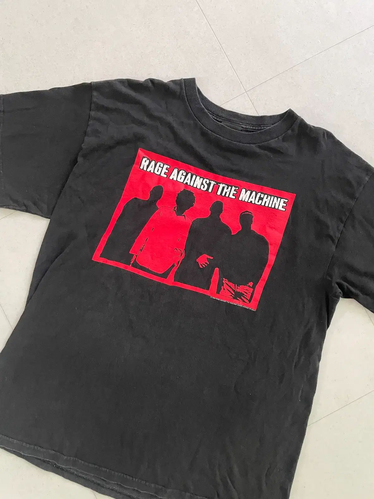 XL 90s rage against the machine Tシャツ