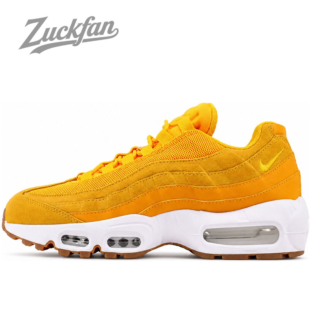 【新品・未使用】NIKE AIR MAX 95 PRM PREMIUM エア マックス 95 イエロー ゴールド ナイキ スニーカー メンズ レディース 807443701n