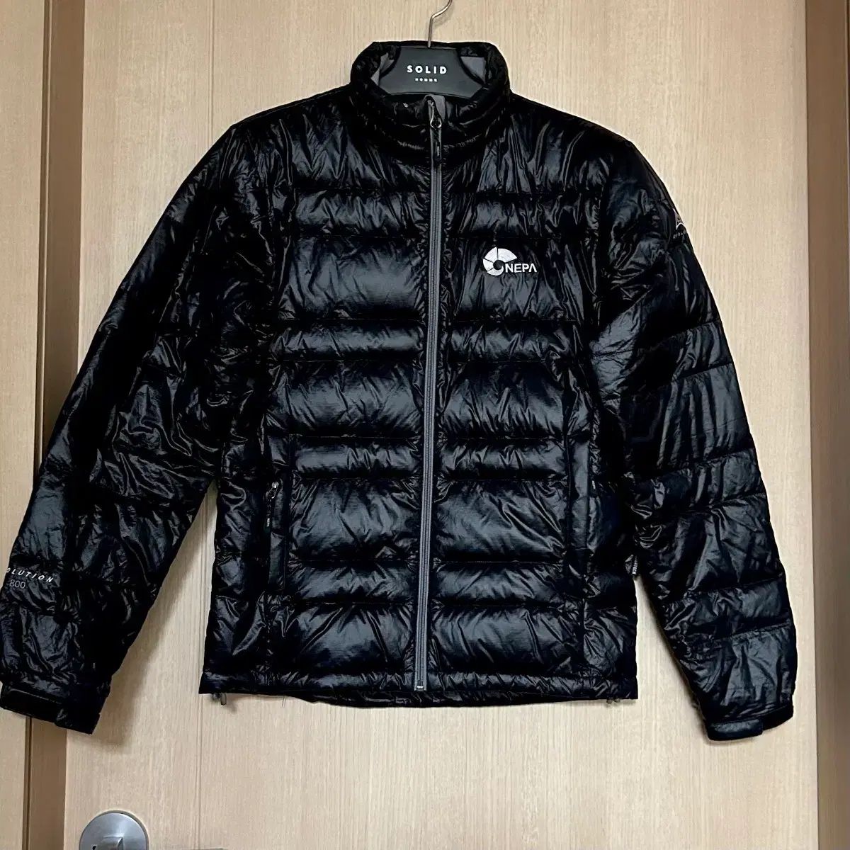 NEPA ブラック プレミアム 軽量 ダウン アウター